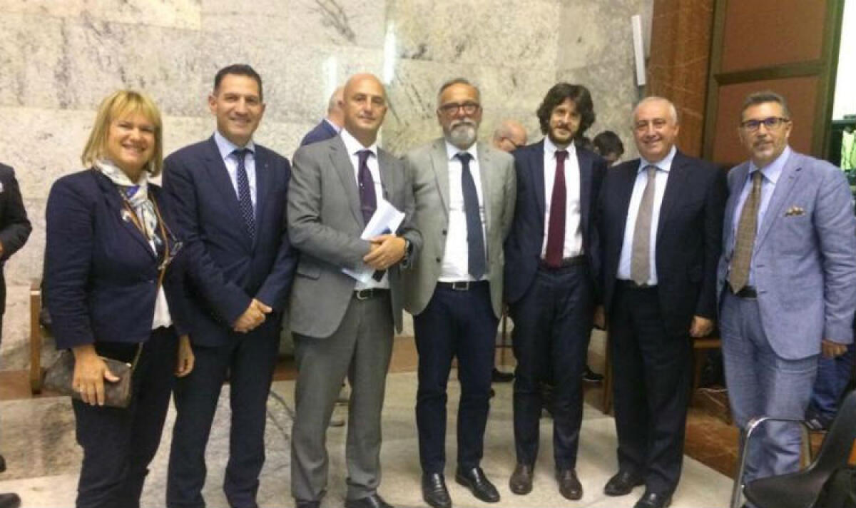 La giunta Musumeci esulta per l'accordo, al ministero pure Siciliano: "Accreditato da Turano" - L'ex numero due della giunta comunale al ministero con l'assessore regionale Turano e il commissario Arena