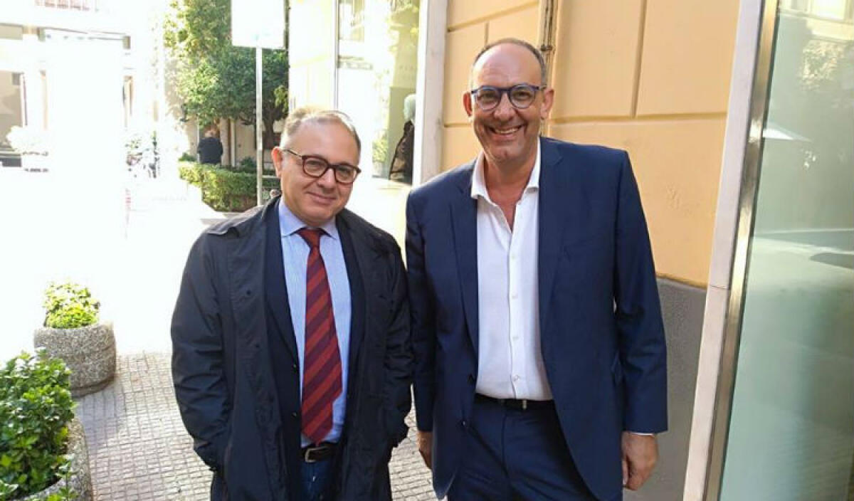 Via libera all'ampliamento dell'impianto di compostaggio, entro un mese progetto alla Regione - Il dirigente generale Cocina e il commissario dell'Ato Panebianco