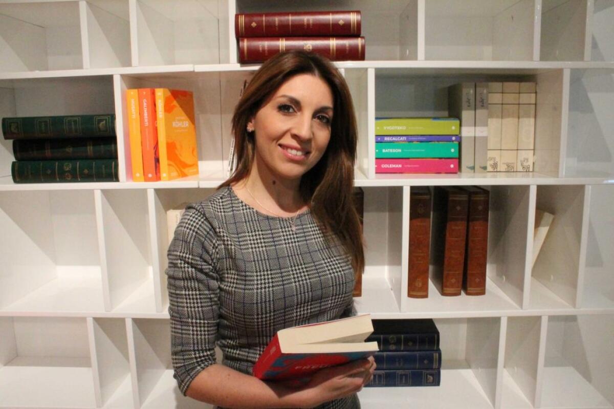 "Regala un libro a Natale", ecco la proposta di Nuccia Portelli - Nella foto Nuccia Portelli, presidente dell’associazione “Maria Montessori”.