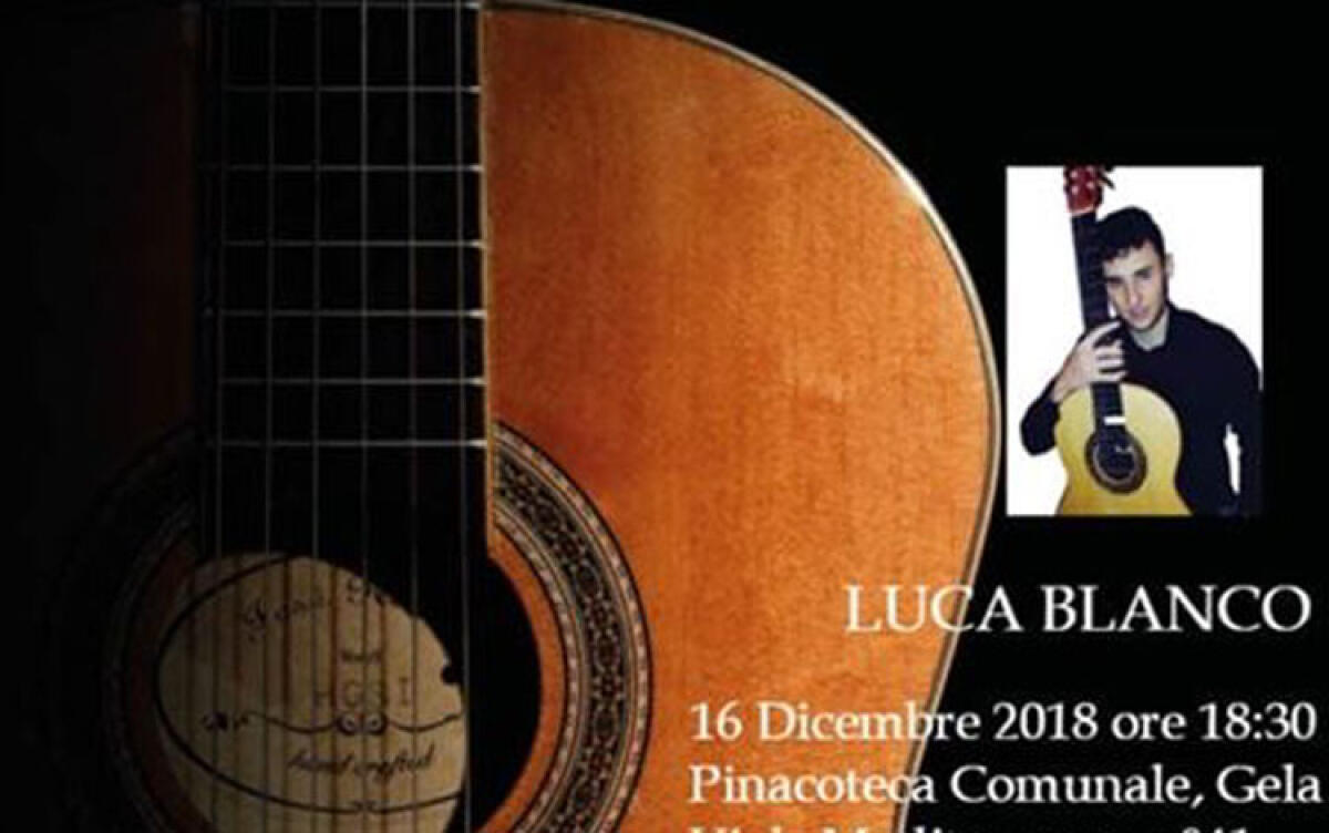 Concerto di chitarra classica con Luca Blanco - Luca Blanco