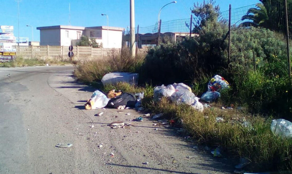 Rifiuti abbandonati ovunque, le strade a ridosso della zona industriale ridotte a discarica - 