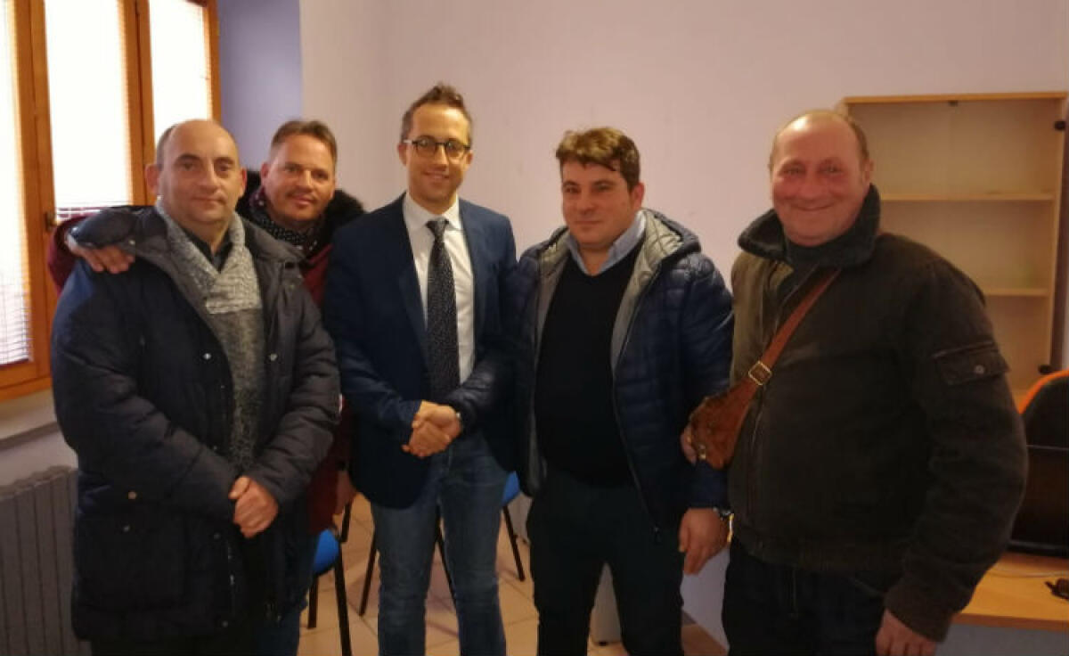 Il futuro della Ghelas, incontro Fidone-Ugl: "Dal manager è arrivata un'apertura" - I sindacalisti dell'Ugl con l'amministratore delegato della Ghelas