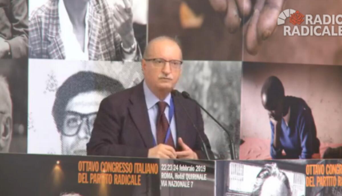 Ventura al congresso nazionale dei Radicali: "Sistema elettorale premia oligarchie" - Ventura
