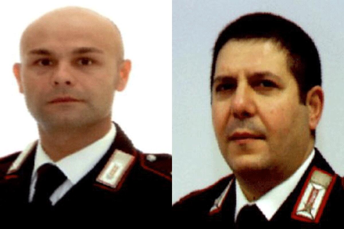 Passaggio di consegna alla stazione di Mazzarino, Blandino è il nuovo comandante - 