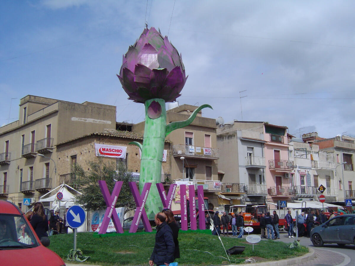 Tutto pronto per la Sagra del Carciofo, mostre e degustazioni fino al 7 aprile - Dal 7 al 16 aprile la Sagra del Carciofo a Niscemi