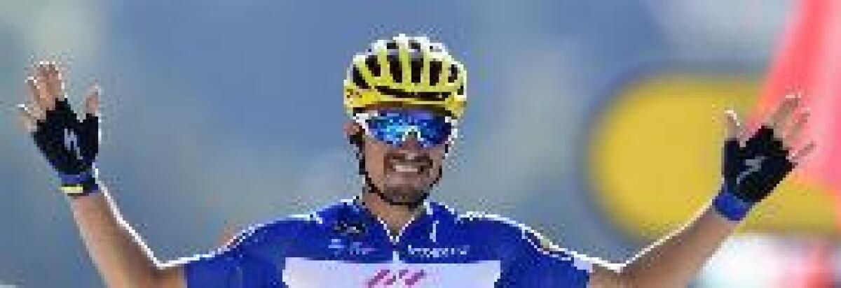 CICLISMO: FRECCIA VALLONE. ALAPHILIPPE VINCE SU FUGLSANG E ULISSI - 