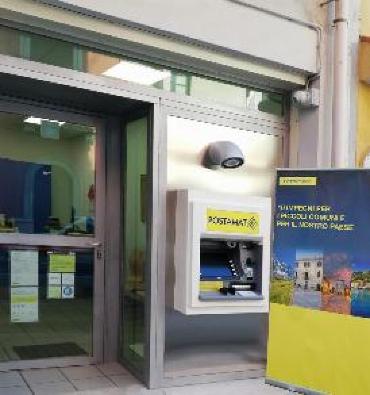 POSTE ITALIANE,PRIMO POSTAMAT ALL'UFFICIO POSTALE DI MANDANICI - 