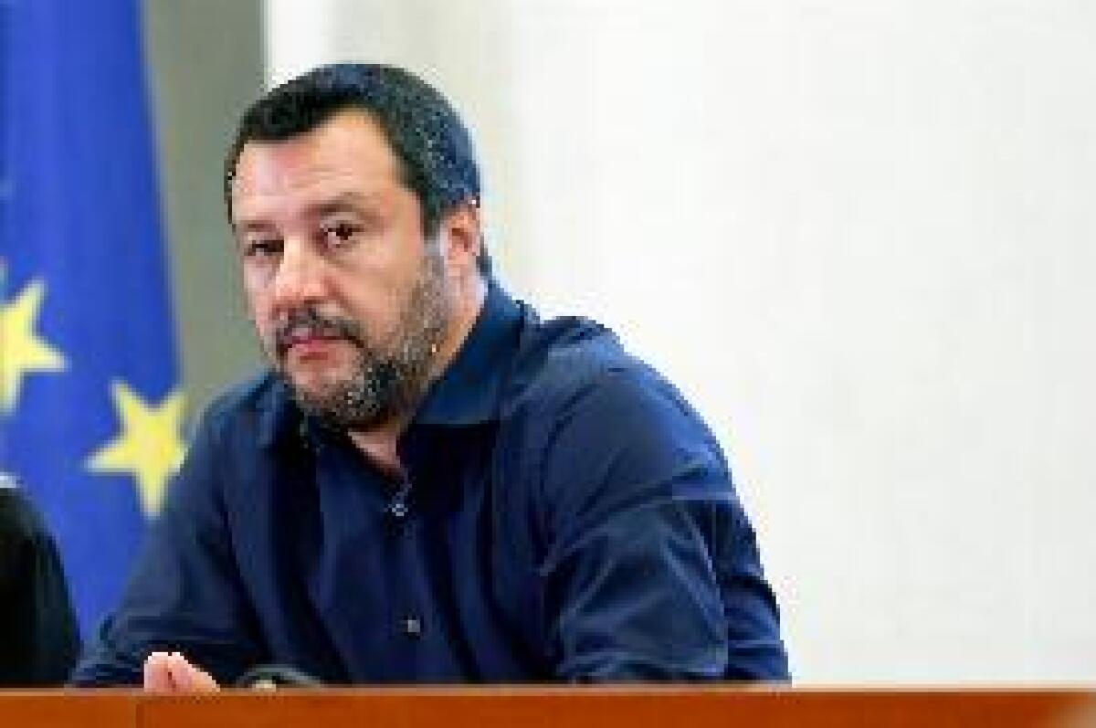 <div>LIBIA, SALVINI "GRAVISSIMO SE FRANCIA BLOCCA INIZIATIVA EUROPEA"</div> - 