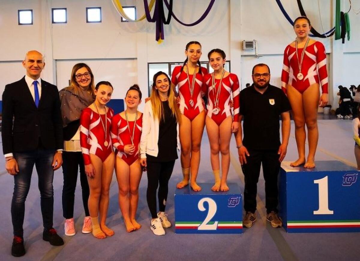 Tre primi posti per le atlete della Gymnastics Club agli individuali di ginnastica artistica - 