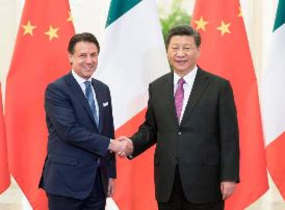CINA: CONTE "BILANCIO VISITA MOLTO POSITIVO" - 