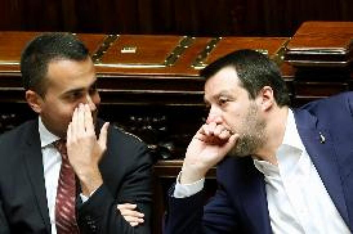 SALVINI "ALCUNI NEL M5S CE L'HANNO CON ME",DI MAIO "BASTA VITTIMISMI" - 