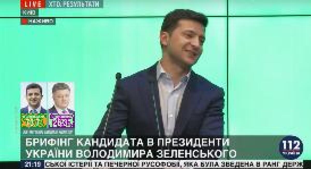 IL COMICO ZELENSKY E' IL NUOVO PRESIDENTE DELL'UCRAINA - 