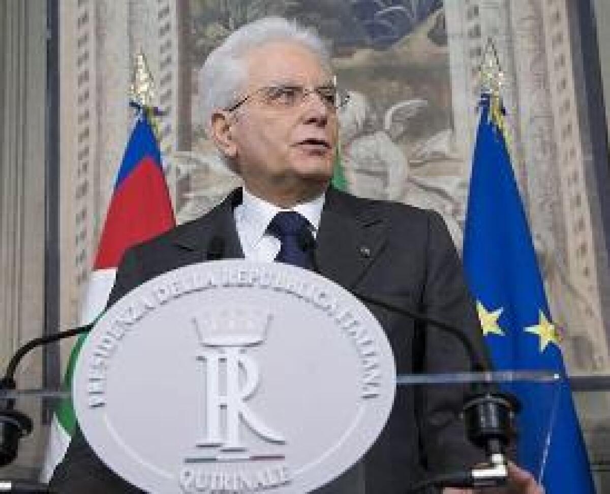 MATTARELLA "SOVRANISMO NON MINACCERÀ ESISTENZA DELL'EUROPA" - 