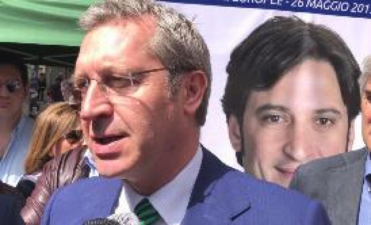 EUROPEE: AL VIA DA PALERMO CAMPAGNA +EUROPA PER CIRCOSCRIZIONE ISOLE - 