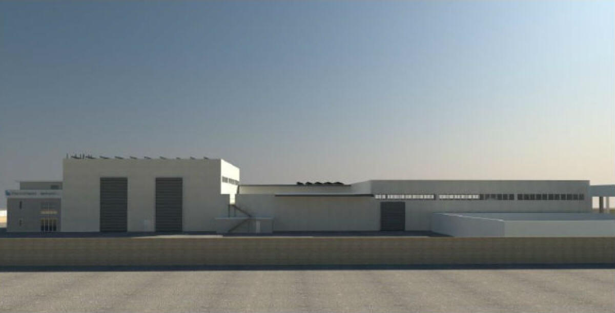 Compostaggio rifiuti, progetto per un altro impianto sul territorio locale: atti alla Regione - Il prospetto dell'impianto della Balestrieri inserito nella documentazione depositata alla Regione