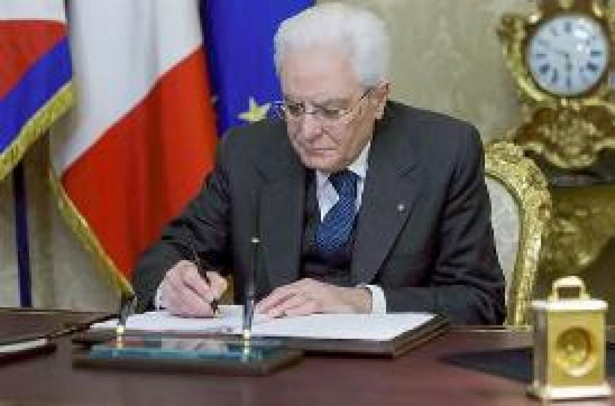 LEGITTIMA DIFESA, MATTARELLA PROMULGA LEGGE CON OSSERVAZIONI - 