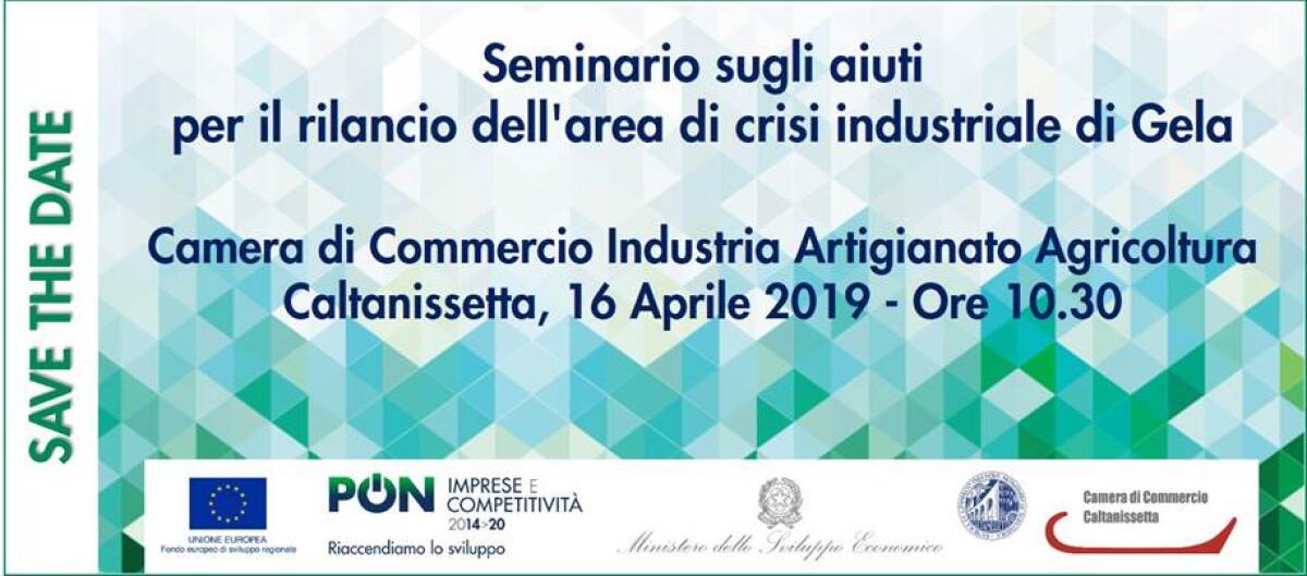 Seminario sugli aiuti per il rilancio dell'area di Crisi complessa - 