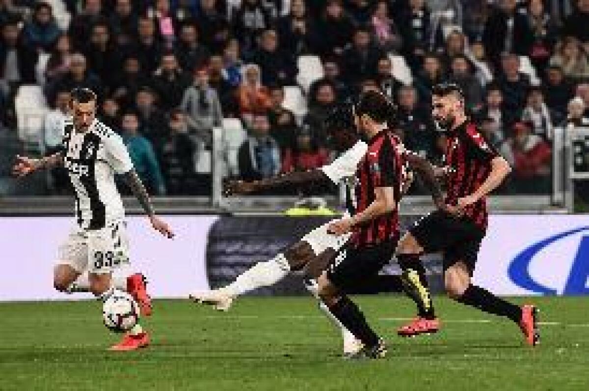 CALCIO: SERIE A. ANCORA KEAN DECISIVO, JUVE BATTE MILAN 2-1 - 