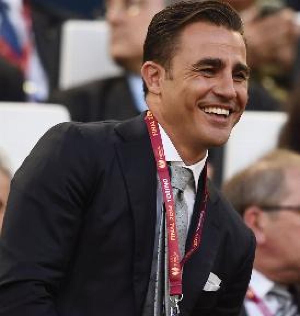 CALCIO: CINA. CANNAVARO "LASCIO LA PANCHINA DELLA NAZIONALE" - 