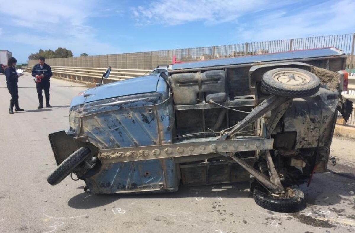 Due incidenti in pochi minuti nella zona industriale ed in via Venezia -
