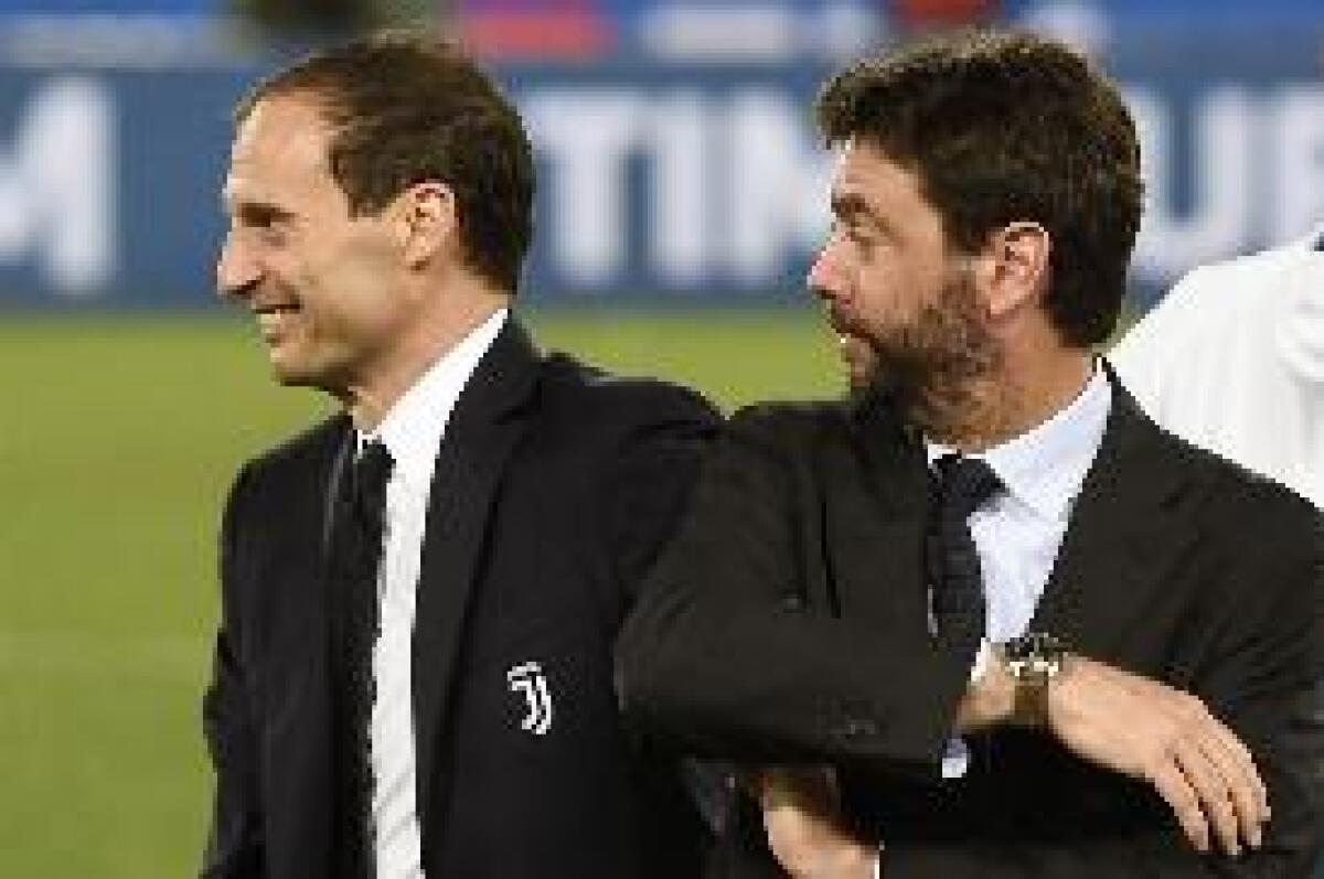 CALCIO: JUVE. SARA' DIVORZIO CON ALLEGRI A FINE STAGIONE - 
