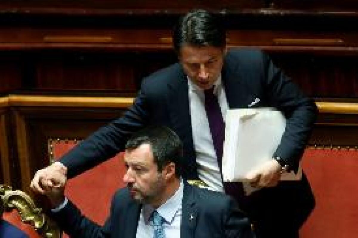 SIRI: SALVINI "CASO NON MI APPASSIONA", CONTE "SITUAZIONE CHIARA" - 
