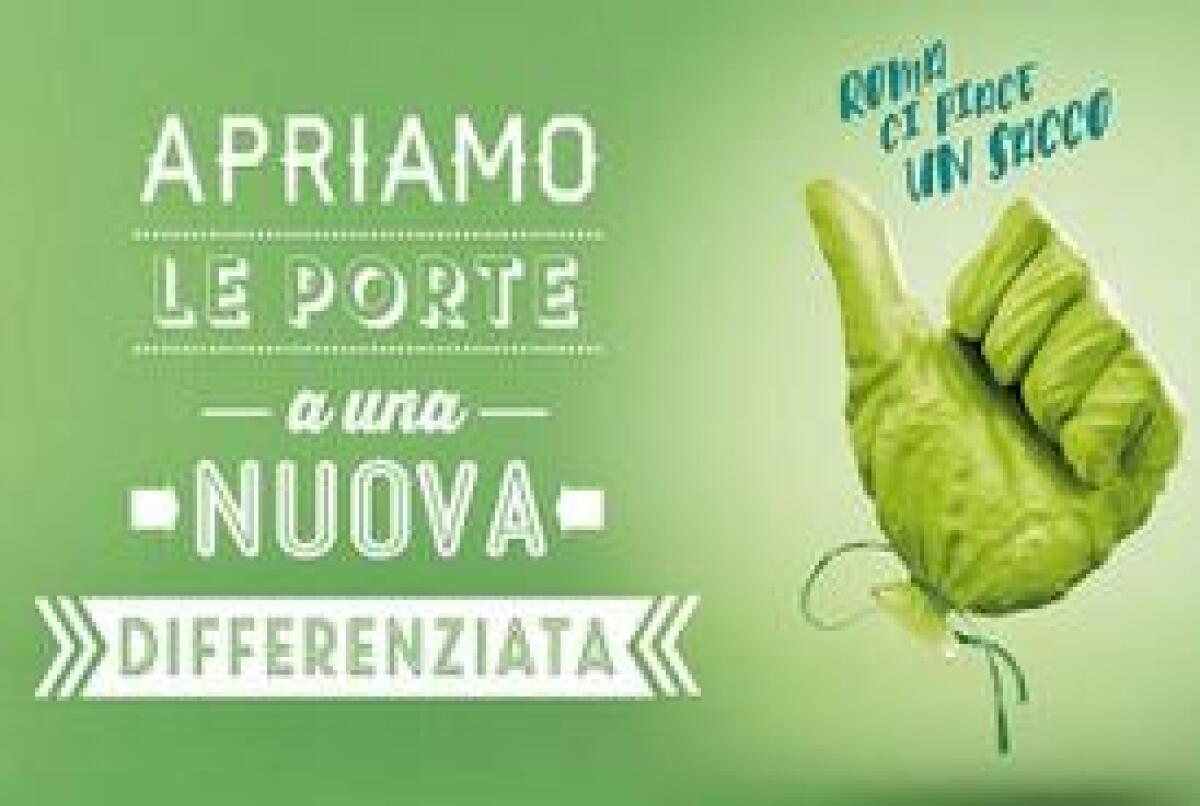 ROMA, NUOVA DIFFERENZIATA PER ALTRI 22MILA RESIDENTI VI MUNICIPIO - 