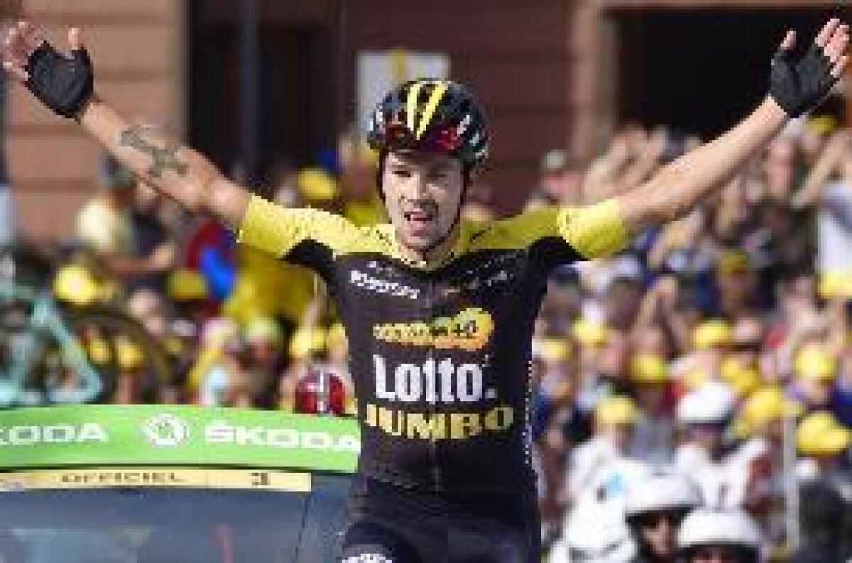 CICLISMO: GIRO2019. SQUILLO DI ACKERMANN, ROGLIC RESTA IN ROSA - 