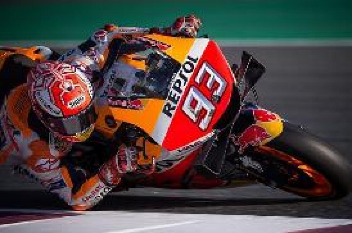 MOTOMONDIALE: POLE MARQUEZ SU PETRUCCI A LE MANS, ROSSI 5^ -