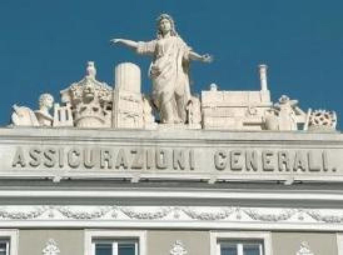 GENERALI: NEL PRIMO TRIMESTRE UTILE NETTO +28,1% A 744 MLN - 