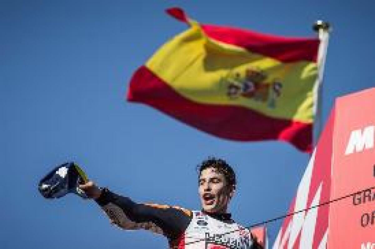 MOTOMONDIALE: GP SPAGNA. MARQUEZ VINCE DAVANTI A RINS E VINALES - 