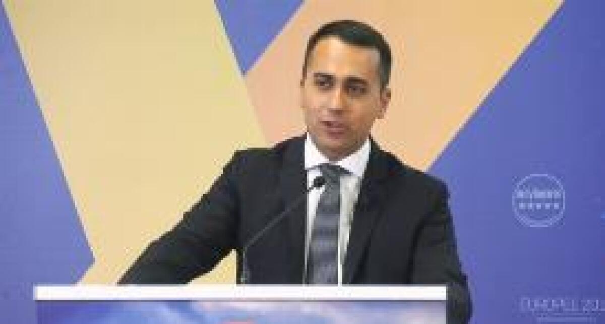 DI MAIO "SIRI VA RIMOSSO, GETTA OMBRE SUL GOVERNO" - 