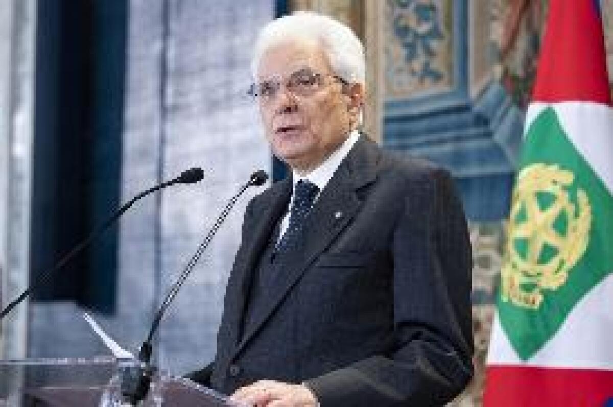 MATTARELLA "SERVE SFORZO COLLETTIVO RILANCIO FIDUCIA E INVESTIMENTI" - 