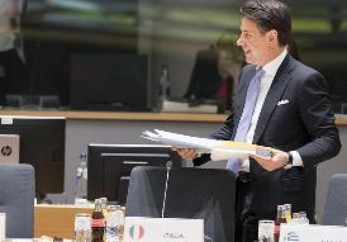 UE: CONTE "SITUAZIONE DIFFICILE, MA TROVEREMO SOLUZIONE" - 