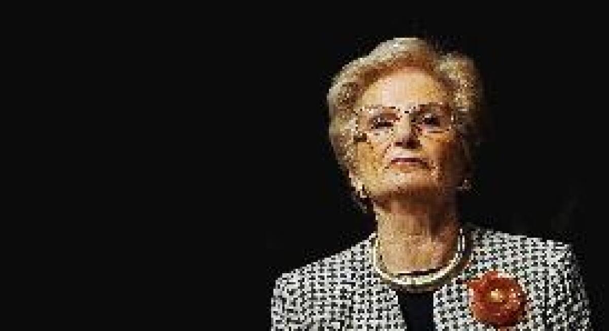 LA "PENNA D'ORO DELLA REPUBBLICA" A LILIANA SEGRE - 