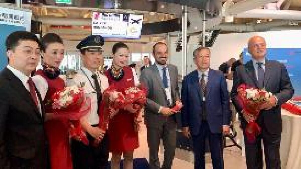 INAUGURATO IL NUOVO VOLO ROMA-HANGZHOU - 