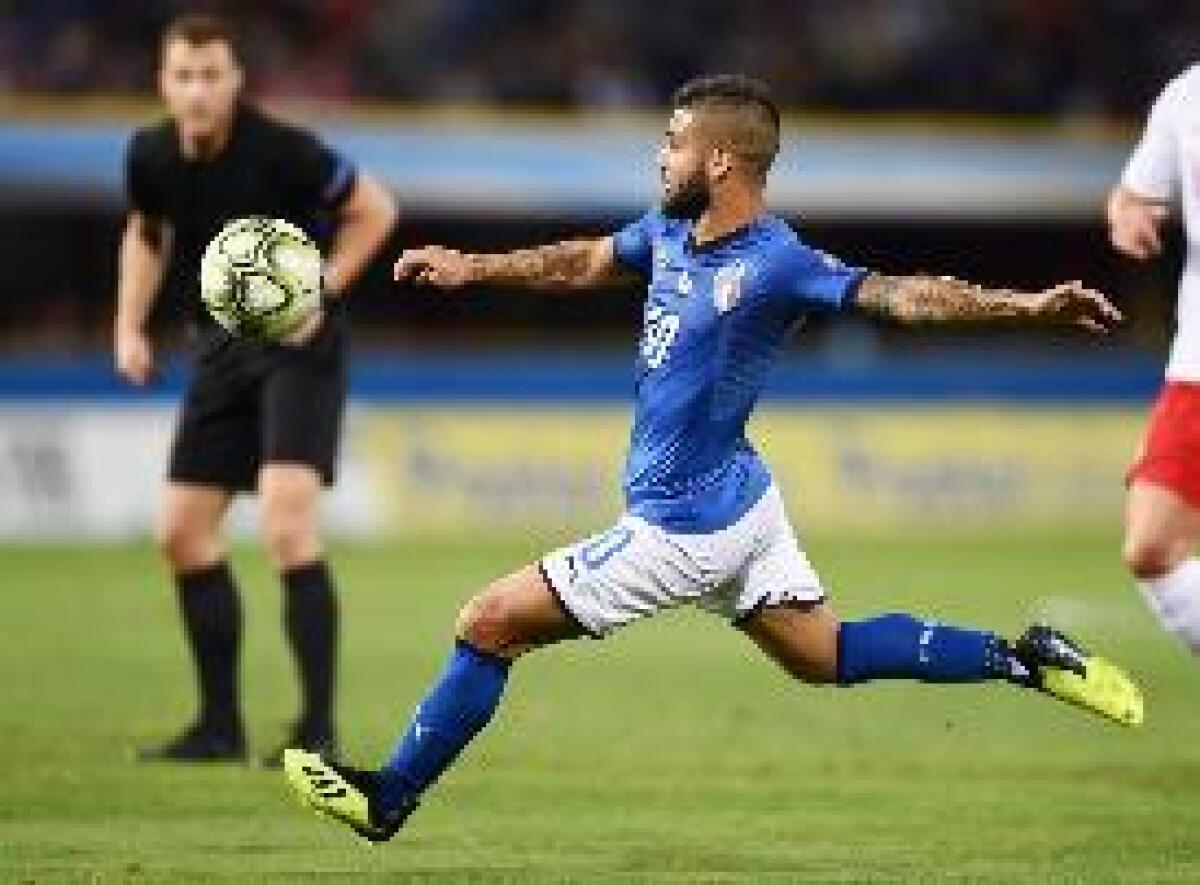 NAZIONALE, INSIGNE "DURA IN GRECIA, QUALITÀ E GIOCO PER VINCERE" - 