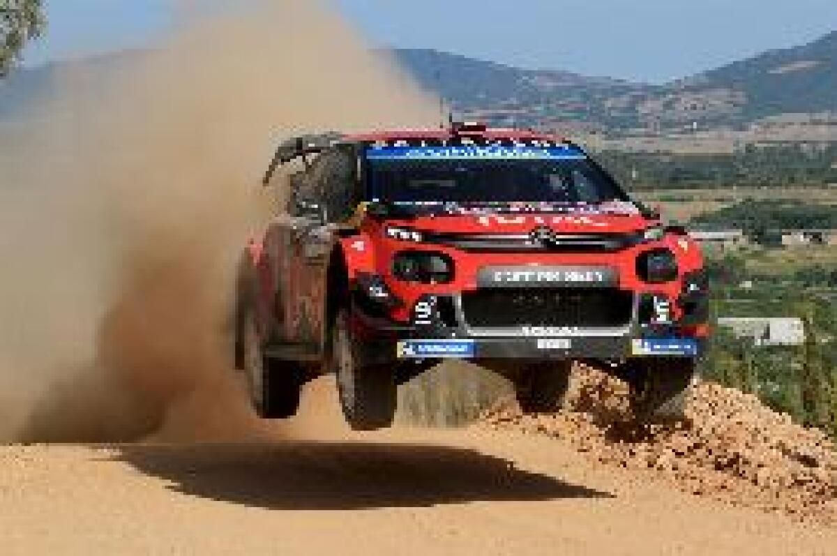 MONDIALE RALLY, CITROEN C3 WRC DI OGIER IN TESTA AL SARDEGNA2019 - 