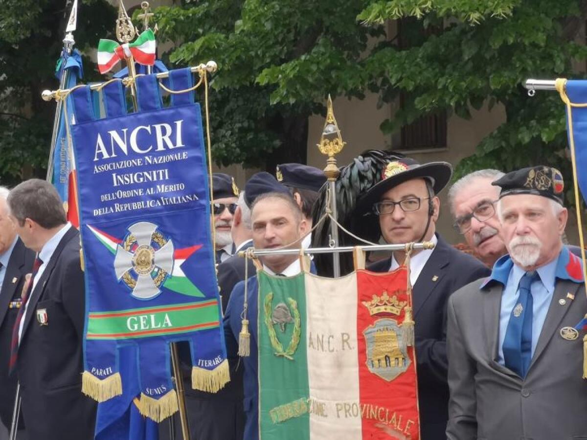 Festa della Repubblica, 14 onorificenze al merito per la sezione gelese dell'Ancri - 