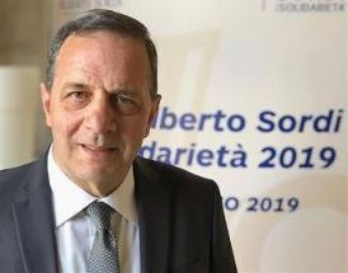 FONDAZIONE SORDI, PREMIATA SOLIDARIETÀ AD ANZIANI - 