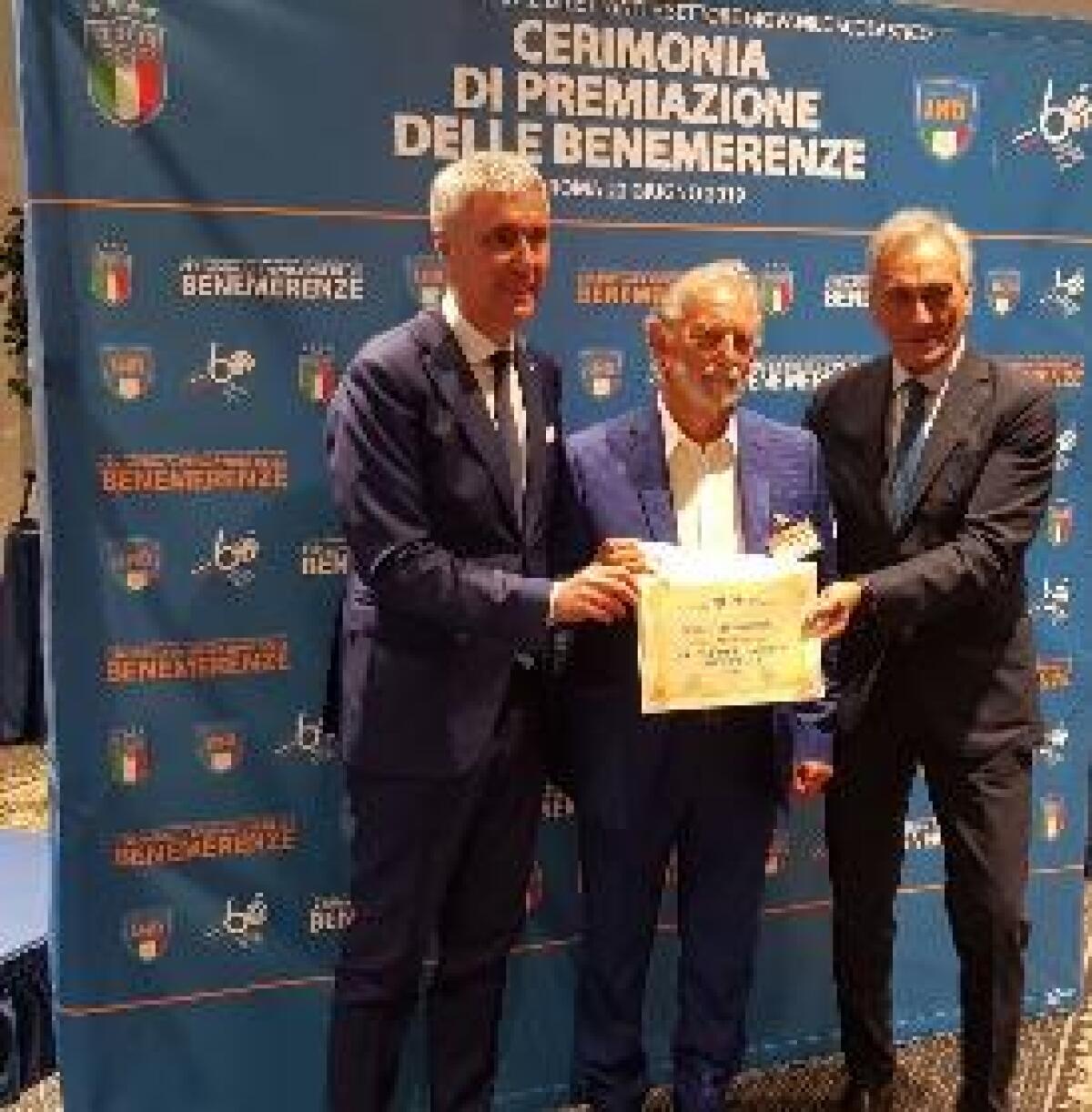 GRAVINA, SIBILIA E TISCI PREMIANO CLUB E DIRIGENTI LEGA DILETTANTI - 
