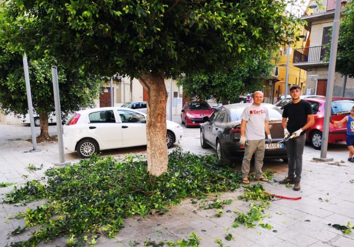 Rione Ospizio, i cittadini si sostituiscono al Comune: pulizia di marciapiedi e piazze fai da te - 