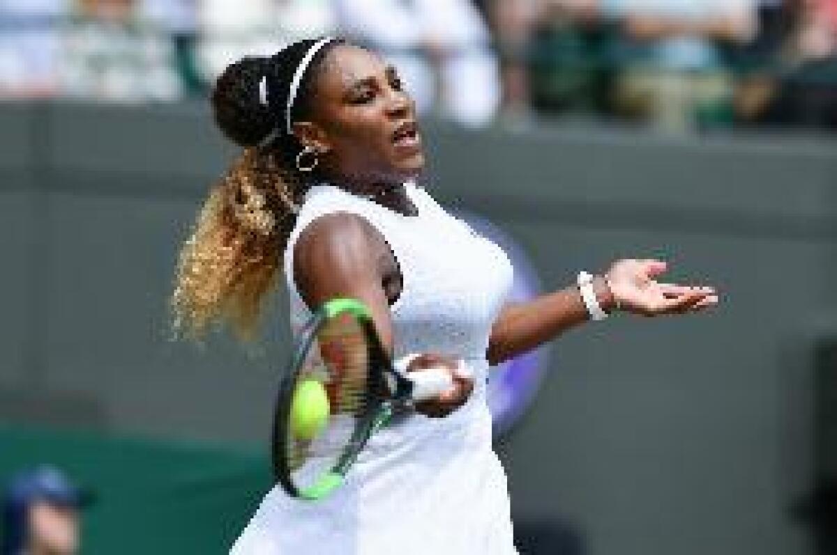 SERENA WILLIAMS-HALEP LA FINALE FEMMINILE A WIMBLEDON - 