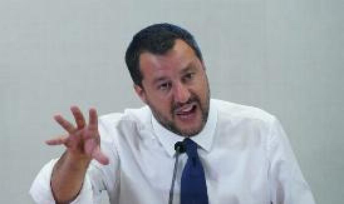 SALVINI "VEDRO'DI MAIO,MA L'ITALIA NON VA AVANTI CON LA POLITICA DEI NO" - 