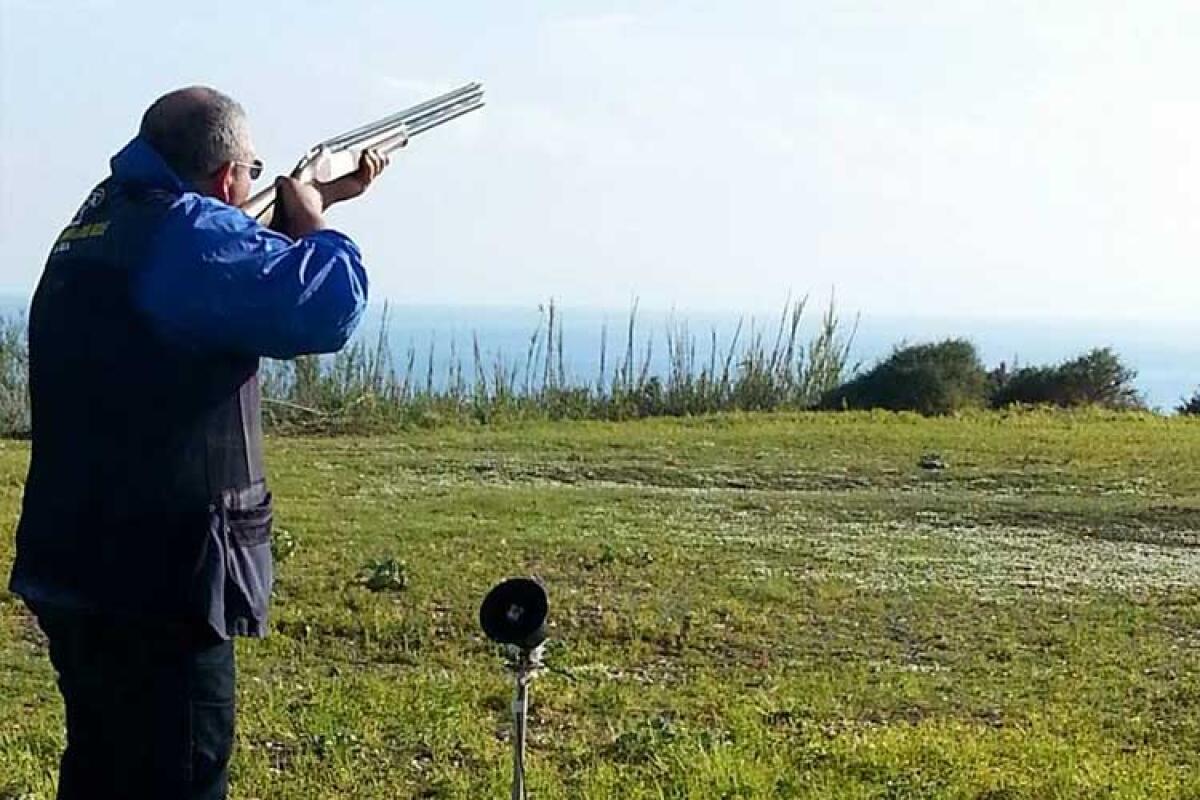 Tiro al piattello, Skeet in notturna a Montelungo - 