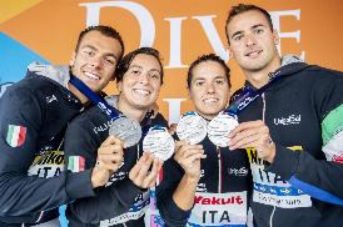 ITALNUOTO D'ARGENTO NELLA STAFFETTA MISTA AI MONDIALI DI FONDO - 