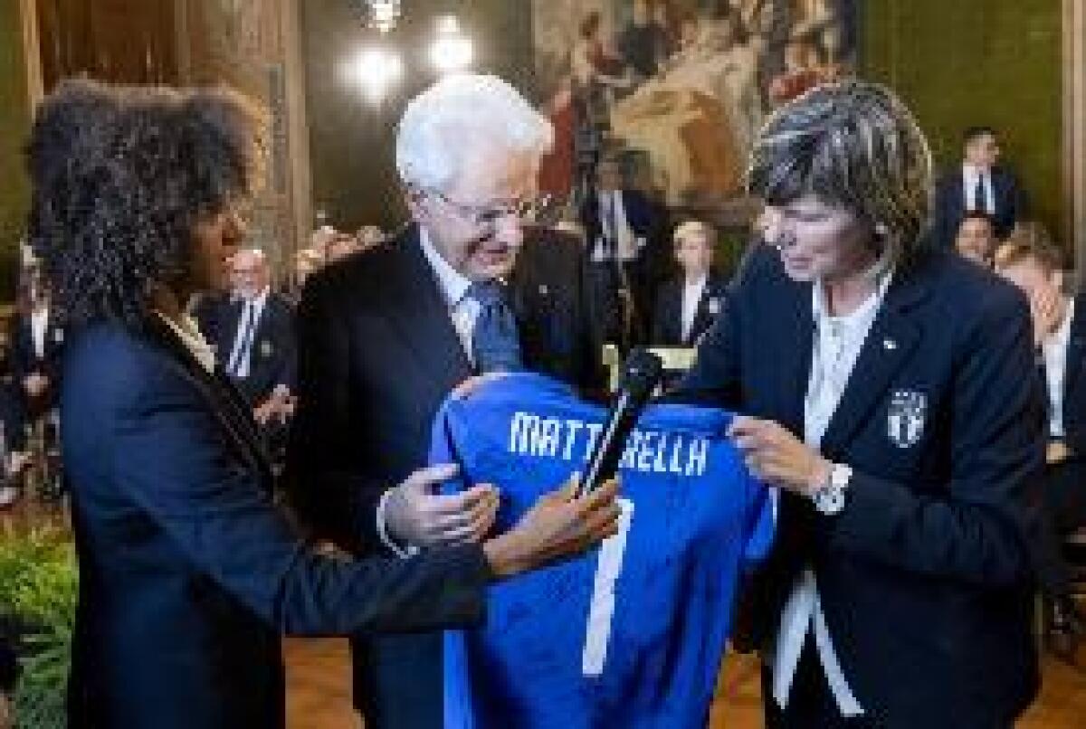 MATTARELLA ALLE AZZURRE "IN ITALIA IL MONDIALE L'AVETE VINTO VOI" - 