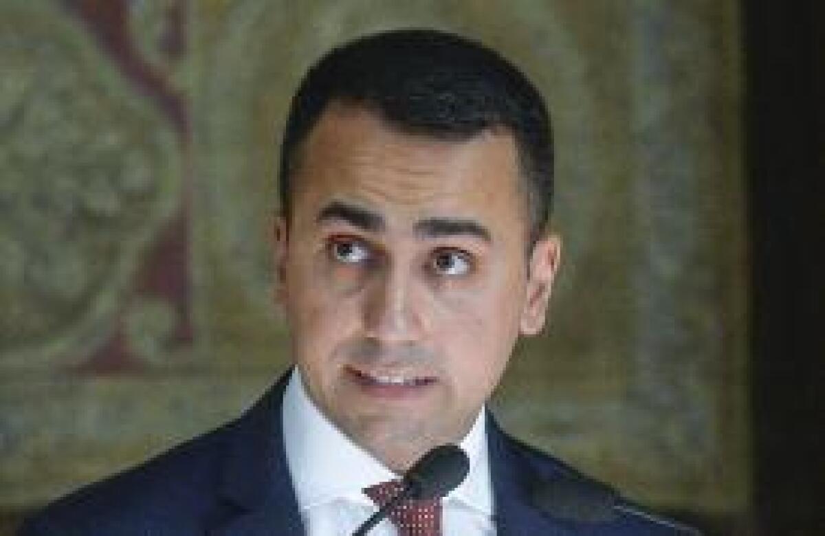 DI MAIO "ESCLUDO LA CRISI DI GOVERNO" - 