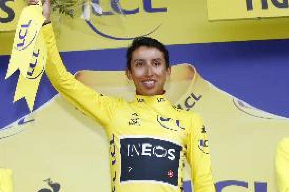 IL COLOMBIANO BERNAL RE AL TOUR DE FRANCE, A EWAN L'ULTIMA VOLATA - 