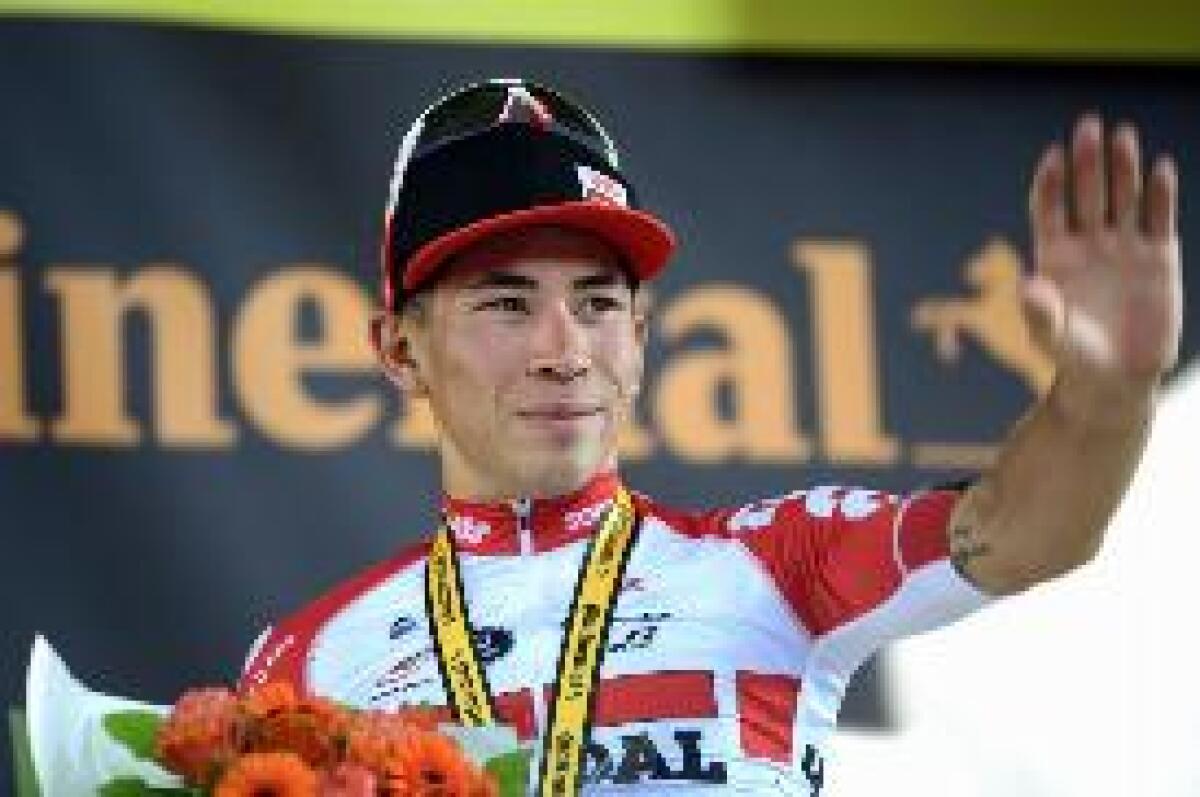 EWAN BEFFA VIVIANI IN VOLATA, ALAPHILIPPE SEMPRE IN MAGLIA GIALLA - 